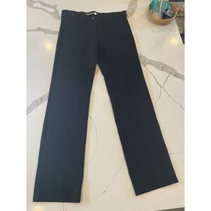 BETABRAND Black Classic Bootcut Pull-On Yoga Dress Pants Women’s Sz L